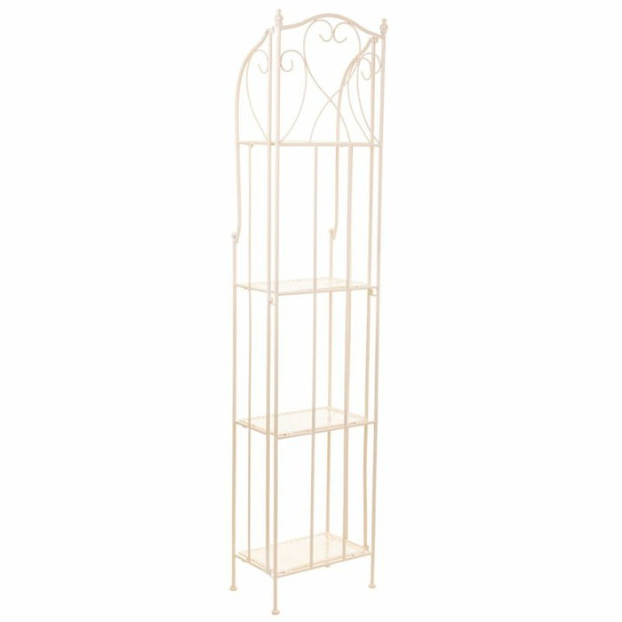 Estantería Alexandra House Living Blanco Metal Hierro 25 x 90 x 30 cm