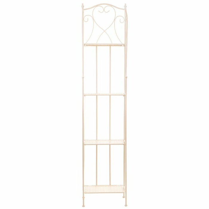 Estantería Alexandra House Living Blanco Metal Hierro 25 x 90 x 30 cm