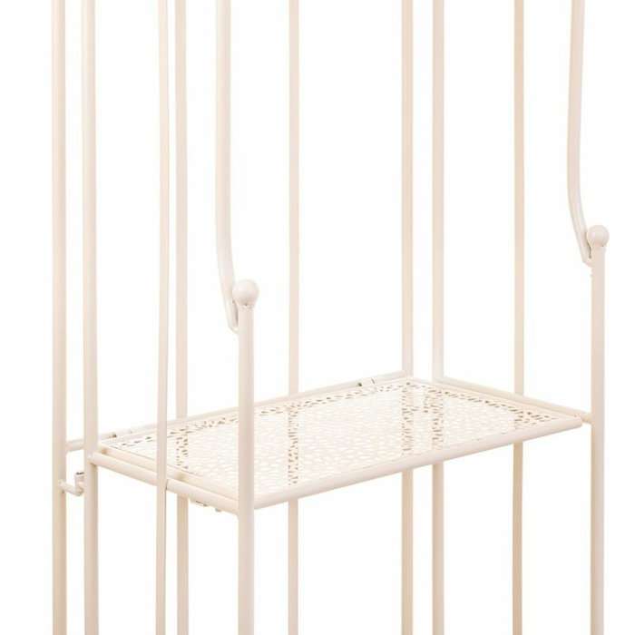 Estantería Alexandra House Living Blanco Metal Hierro 25 x 90 x 30 cm