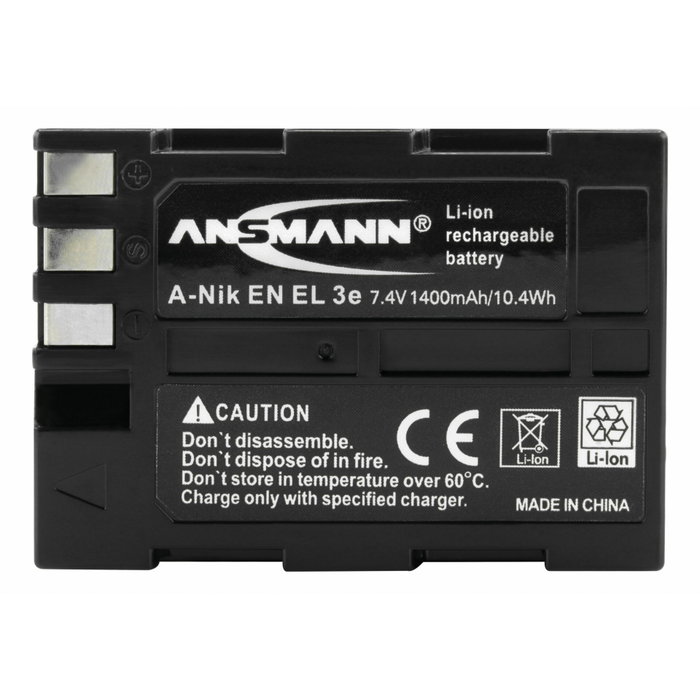 Ansmann A-Nik EN-EL3e Batería de Iones de Litio 1400 mAh