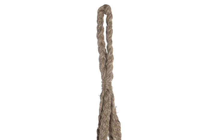 DKD Home Decor Macetero Seagrass Macrame Surtido de 2 piezas