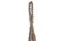 DKD Home Decor Macetero Seagrass Macrame Surtido de 2 piezas