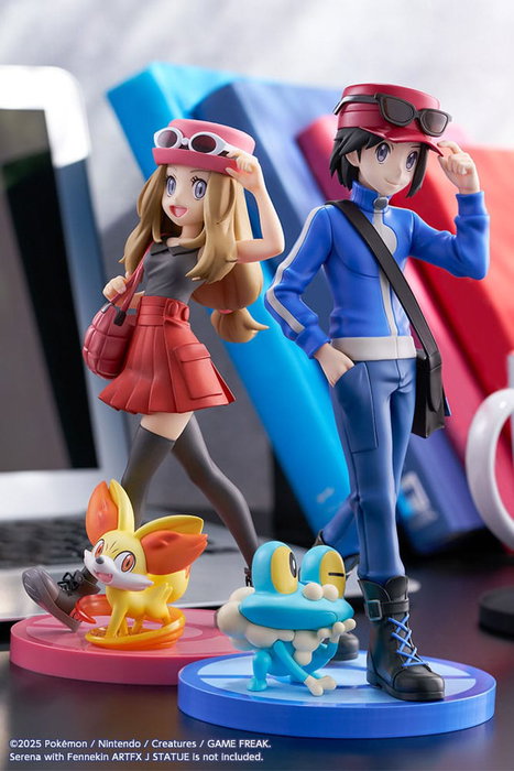 Pokémon Estatua ARTFXJ PVC 1/8 Kalm & Froakie 20 cm Pokémon Estatua ARTFXJ PVC 1/8 Kalm & Froakie 20 cm