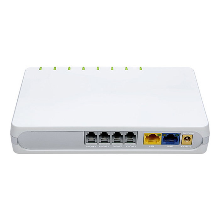 Auerswald 90089 Adaptador de terminal analógico (ATA) VoIP de 4 puertos Auerswald 90089 Adaptador de terminal analógico (ATA) VoIP de 4 puertos