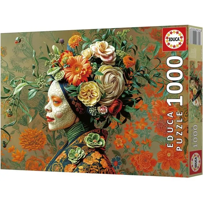 Educa Puzzle Lagarto Reina 1000 Piezas EDU1747931924685 48x68 cm Adultos 12 Años
