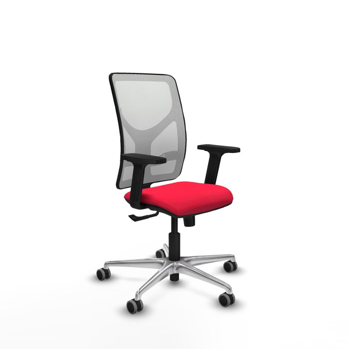 PIQUERAS Y CRESPO Silla de oficina Motilla Rojo con mecanismo Sincro PIQUERAS Y CRESPO Silla de oficina Motilla Rojo con mecanismo Sincro