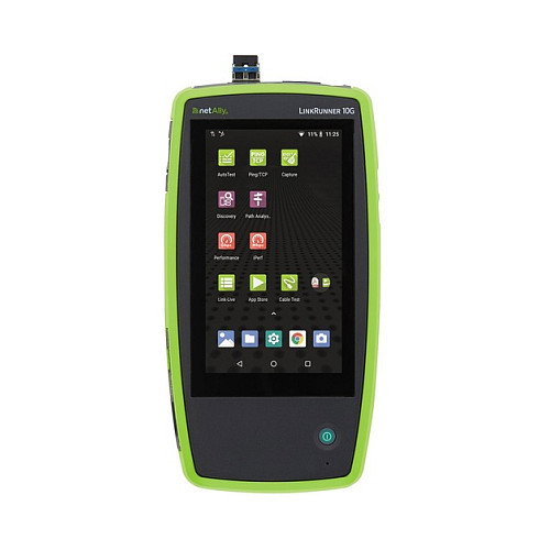 NetAlly LR10G-200 LinkRunner 10G Smart Network Tester, Comprobador de Alimentación PoE Avanzado con Conectores RJ-45, SFP, SFP+, Pantalla LCD de 5 Pulgadas NetAlly LR10G-200 LinkRunner 10G Smart Network Tester, Comprobador de Alimentación PoE Avanzado con Conectores RJ-45, SFP, SFP+, Pantalla LCD de 5 Pulgadas