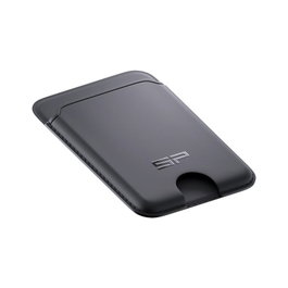 SP Connect Soporte de tarjetas con giro Twist-to-Lock para fundas de móvil, capacidad 4 tarjetas, protección RFID