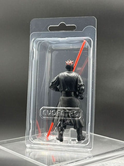 Caja de PET Clamshell pack de 35 Protector para figuras articuladas XL