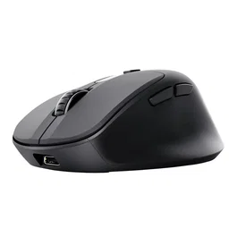Trust Zevo Ratón Inalámbrico Ergonómico Negro