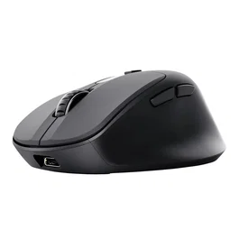 Trust Zevo Ratón Inalámbrico Ergonómico Negro
