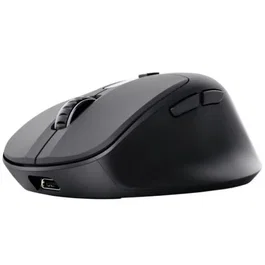 Trust Zevo Mouse Inalámbrico Bluetooth/2.4 GHz, 6 Botones, 1200-3200 DPI Ajustable, Recargable, Color Negro