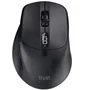 Trust Zevo Mouse Inalámbrico Bluetooth/2.4 GHz, 6 Botones, 1200-3200 DPI Ajustable, Recargable, Color Negro