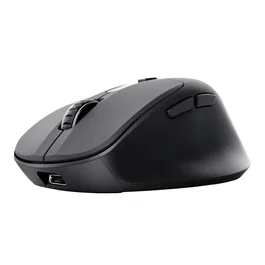 Trust Zevo Ratón Inalámbrico Ergonómico Negro