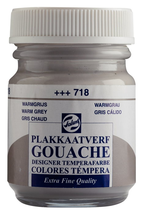 Talens Témpera Extra Fina Gris Cálido 718 50 ml Talens Témpera Extra Fina Gris Cálido 718 50 ml