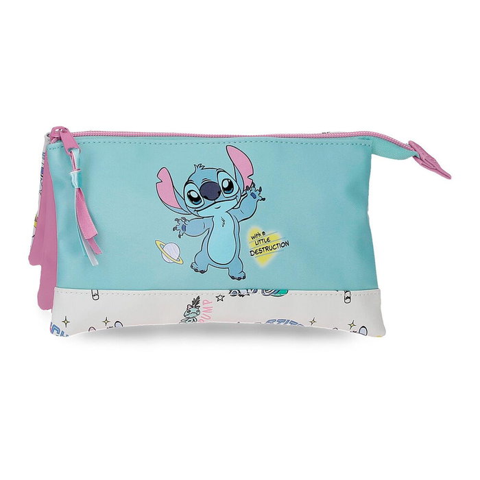Joumma Bags Neceser Little Destruction Stitch Disney 22x12x5cm Poliéster Joumma Bags Neceser Little Destruction Stitch Disney 22x12x5cm Poliéster