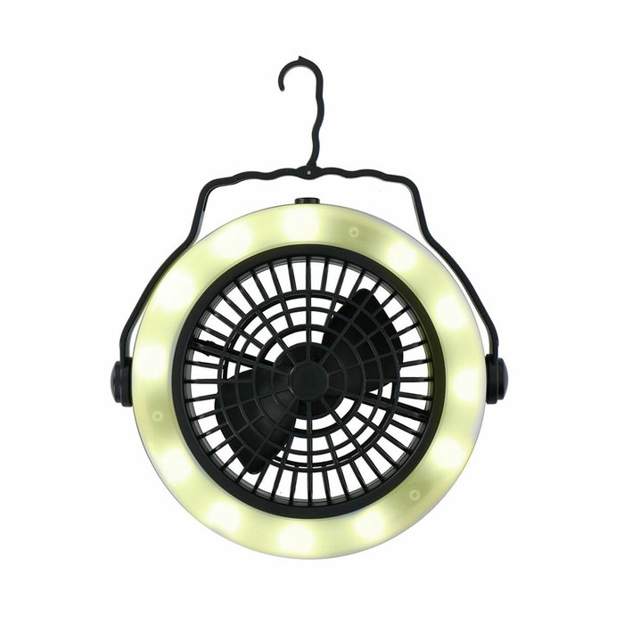 Ventilador de Techo con Luz Grundig Negro De acampada Ventilador de Techo con Luz Grundig Negro De acampada