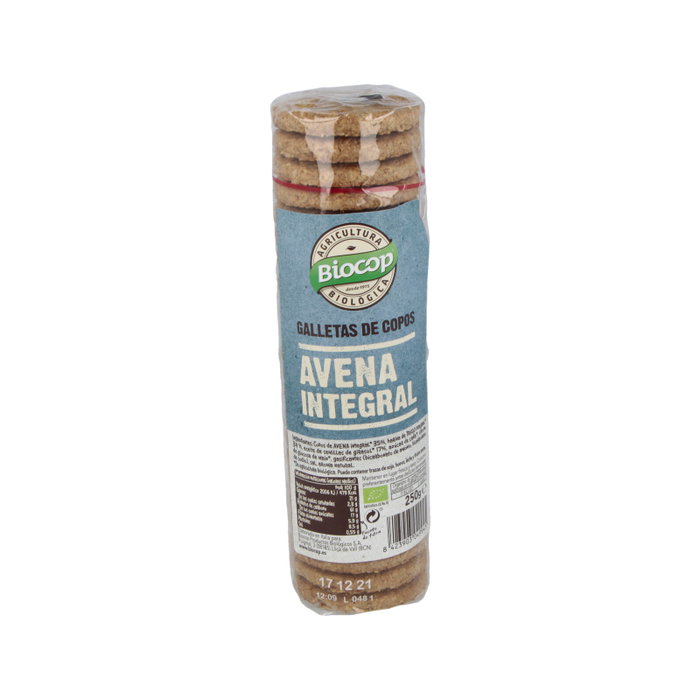 BIOCOP Galletas de Avena Integral 250g BIO BIOCOP Galletas de Avena Integral 250g BIO