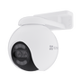 EZVIZ H80x Dual 4K Cámara IP Esférica 8MP para Interior y Exterior - Visión Nocturna 30m, WiFi, Montaje Techo/Pared, Blanco, CS-H80X-R100-8G82WKFL