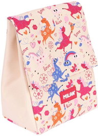 MILAN DISEÑO Bolsa isotérmica porta alimentos 3.5 litros con 2 recipientes Flowicorn