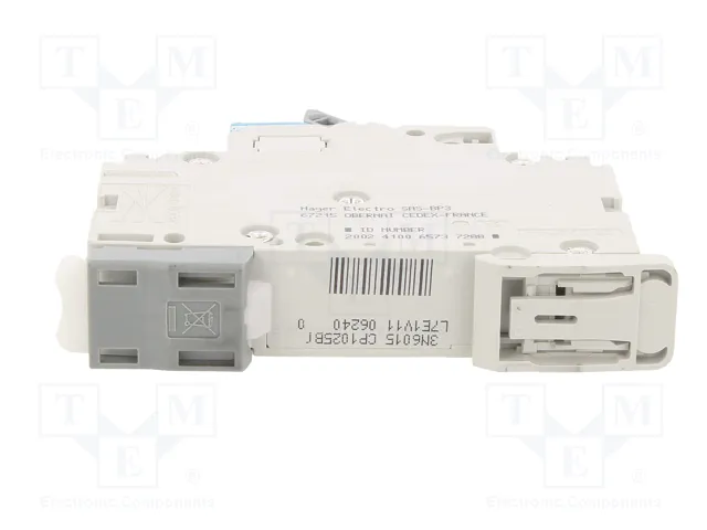 HAGER Interruptor magnetotérmico NBN 25A 1 polo 10kA