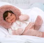 Muñecas Arias Muñeca Elegance 45 cm Zoe Rosa con Manoplas (Muñeco de Peso)