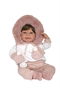 Muñecas Arias Muñeca Elegance 45 cm Zoe Rosa con Manoplas (Muñeco de Peso)