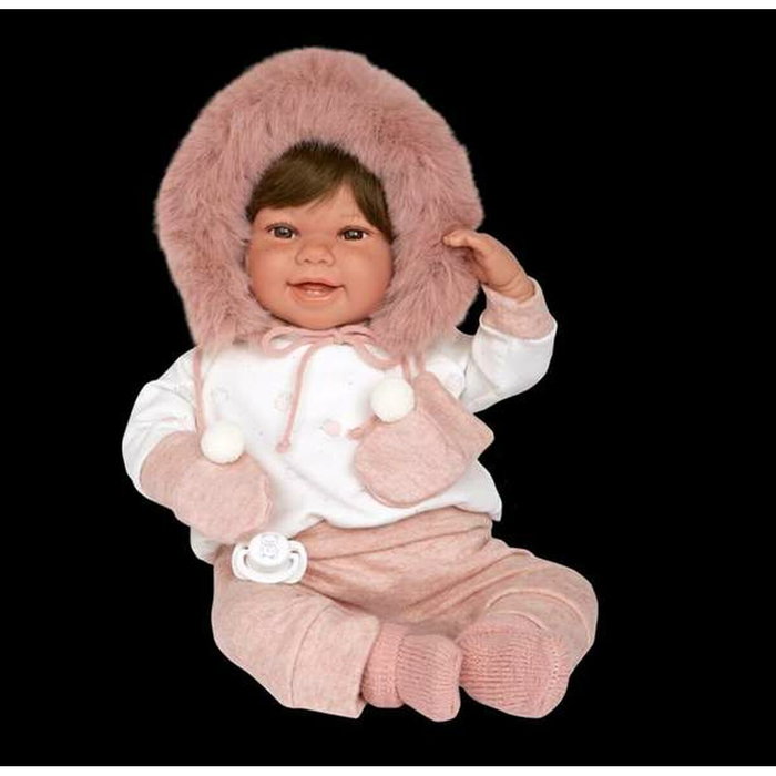 Muñecas Arias Elegance Zoe 45 cm Rosa con Manoplas