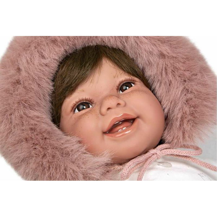 Muñecas Arias Elegance Zoe 45 cm Rosa con Manoplas