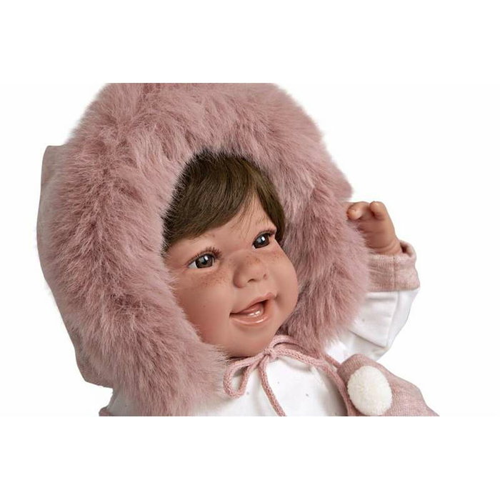 Muñecas Arias Elegance Zoe 45 cm Rosa con Manoplas