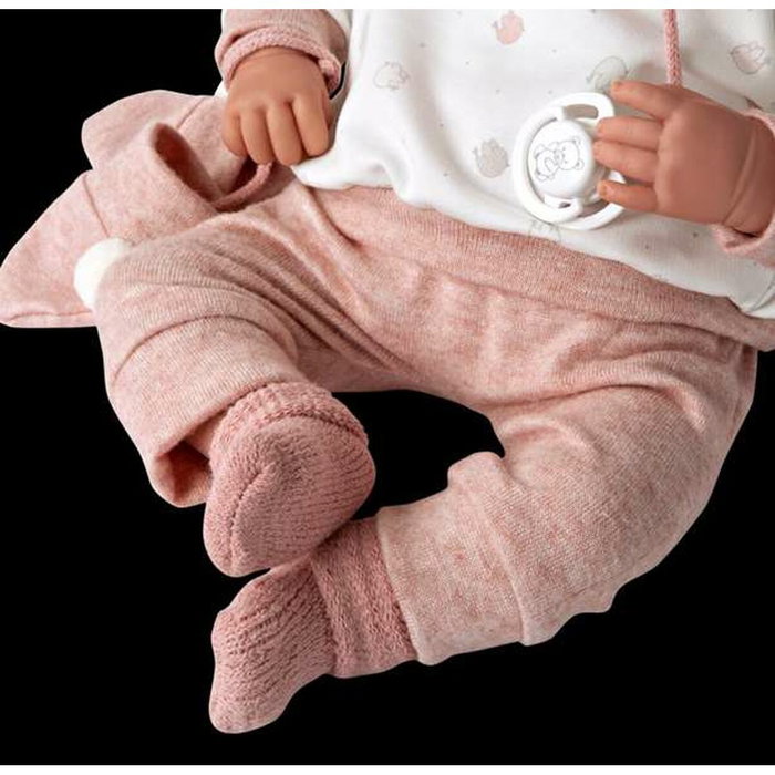 Muñecas Arias Elegance Zoe 45 cm Rosa con Manoplas