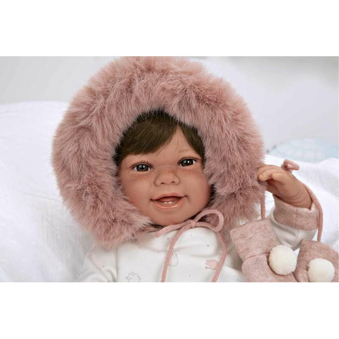 Muñecas Arias Elegance Zoe 45 cm Rosa con Manoplas