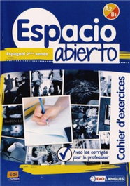 EDINUMEN Espacio Abierto A2/B1 -Cah. d'exercice Claves