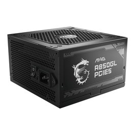 MSI MAG A850GL PCIE5 850W 80 Plus Gold Fuente de Alimentación Modular ATX 3.1