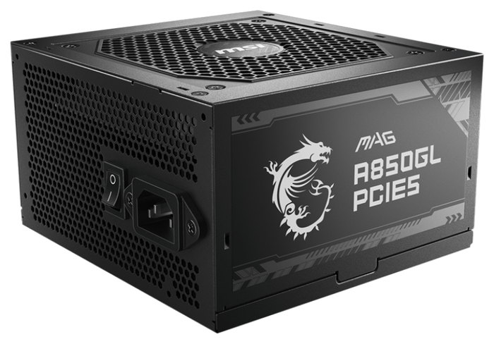 MSI MAG A850GL PCIE5 Fuente de Alimentación 850W 80 PLUS Gold ATX Modular Negro