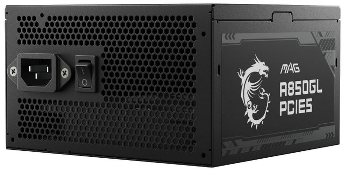 MSI MAG A850GL PCIE5 850W 80 PLUS Gold Totalmente Modular Negro MSI MAG A850GL PCIE5 850W 80 PLUS Gold Totalmente Modular Negro