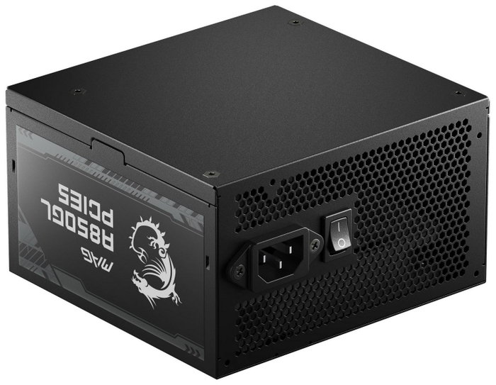MSI MAG A850GL PCIE5 850W 80 PLUS Gold Totalmente Modular Negro MSI MAG A850GL PCIE5 850W 80 PLUS Gold Totalmente Modular Negro