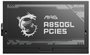 MSI MAG A850GL PCIE5 850W 80 PLUS Gold Totalmente Modular Negro