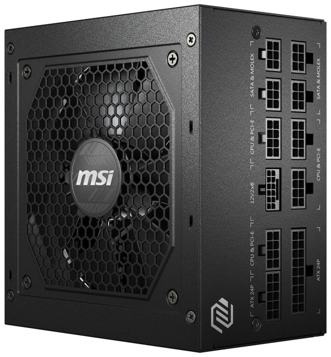 MSI MAG A850GL PCIE5 850W 80 PLUS Gold Totalmente Modular Negro MSI MAG A850GL PCIE5 850W 80 PLUS Gold Totalmente Modular Negro