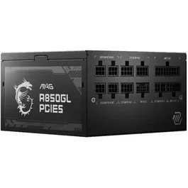 MSI MAG A850GL PCIE5 850W 80 Plus Gold Fuente de Alimentación Modular ATX 3.1