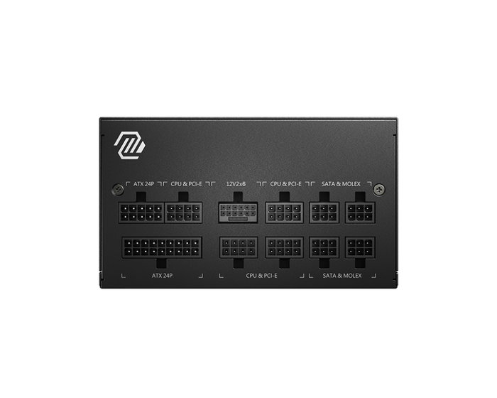 MSI MAG A850GL PCIE5 850W 80 PLUS Gold Totalmente Modular Negro MSI MAG A850GL PCIE5 850W 80 PLUS Gold Totalmente Modular Negro