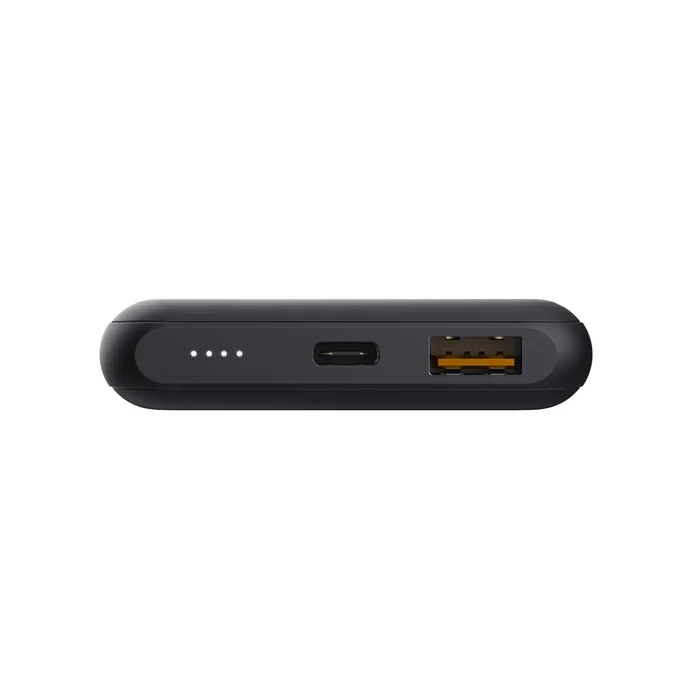 Trust Redoh 24879 Power Bank 10000 mAh Bateria Externa Carga Rapida 18W PD 3.0 con 2 Puertos USB-C y 1 USB-A, Color Negro