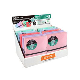Estuche Porta Mascarilla Senfort Antibacteriana Quirurgica 100X120 Surtido Expositor De 50