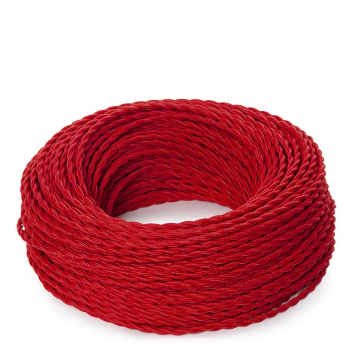 Cable Trenzado 2x0,75 x 1M SKD-CT275-KHAKI