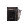 Zoozie Bags Cartera Unisex de Piel Genuina 100% Negra - Elegante y Funcional para Hombres y Mujeres, Dimensiones 10.5x2x8.3cm