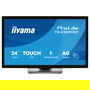 Iiyama ProLite T2438MSC-B2 Monitor Táctil IPS Full HD de 60.5 cm (23.8") con HDMI y DisplayPort, 120 Hz, 5 ms, USB-C, Altavoces, Negro