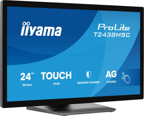 iiyama ProLite T2438MSC-B2 Monitor Táctil 23,8 pulgadas Full HD IPS iiyama ProLite T2438MSC-B2 Monitor Táctil 23,8 pulgadas Full HD IPS