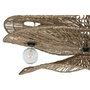 DKD Home Decor Lámpara de Techo de Fibras Naturales 108x82x29 cm