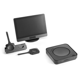 Barco ClickShare Hub Pro - Sistema de Gestión de Videoconferencia Modular con Panel de Control, 5K Ultra HD, Negro