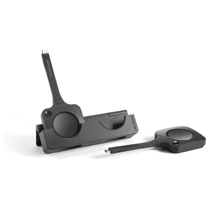 Barco ClickShare Hub Pro - Sistema de Gestión de Videoconferencia Modular con Panel de Control, 5K Ultra HD, Negro